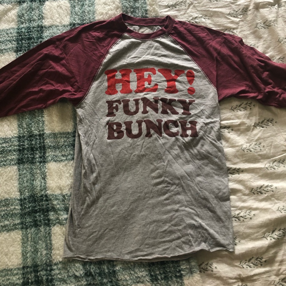 “Hey Funky Bunch” Jimmy Fallon Universal Studios Baseball Tee